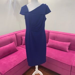 Tahari Blue Cocktail Dress